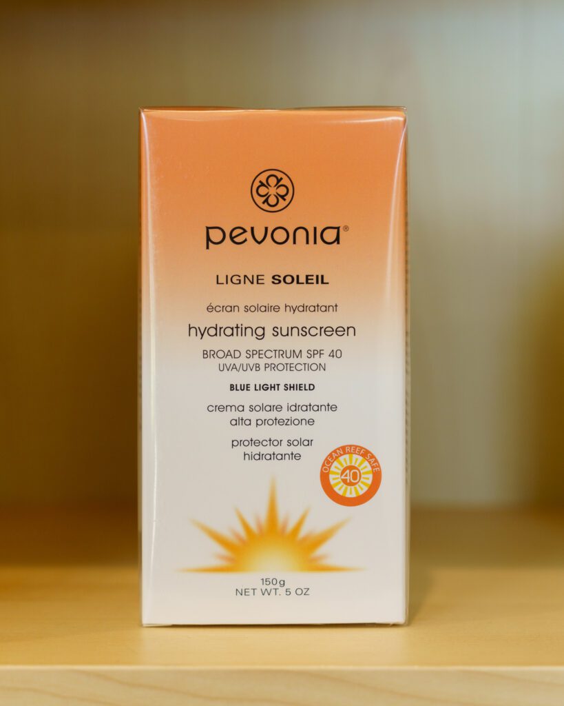 Pevonia hydrating sunscreen